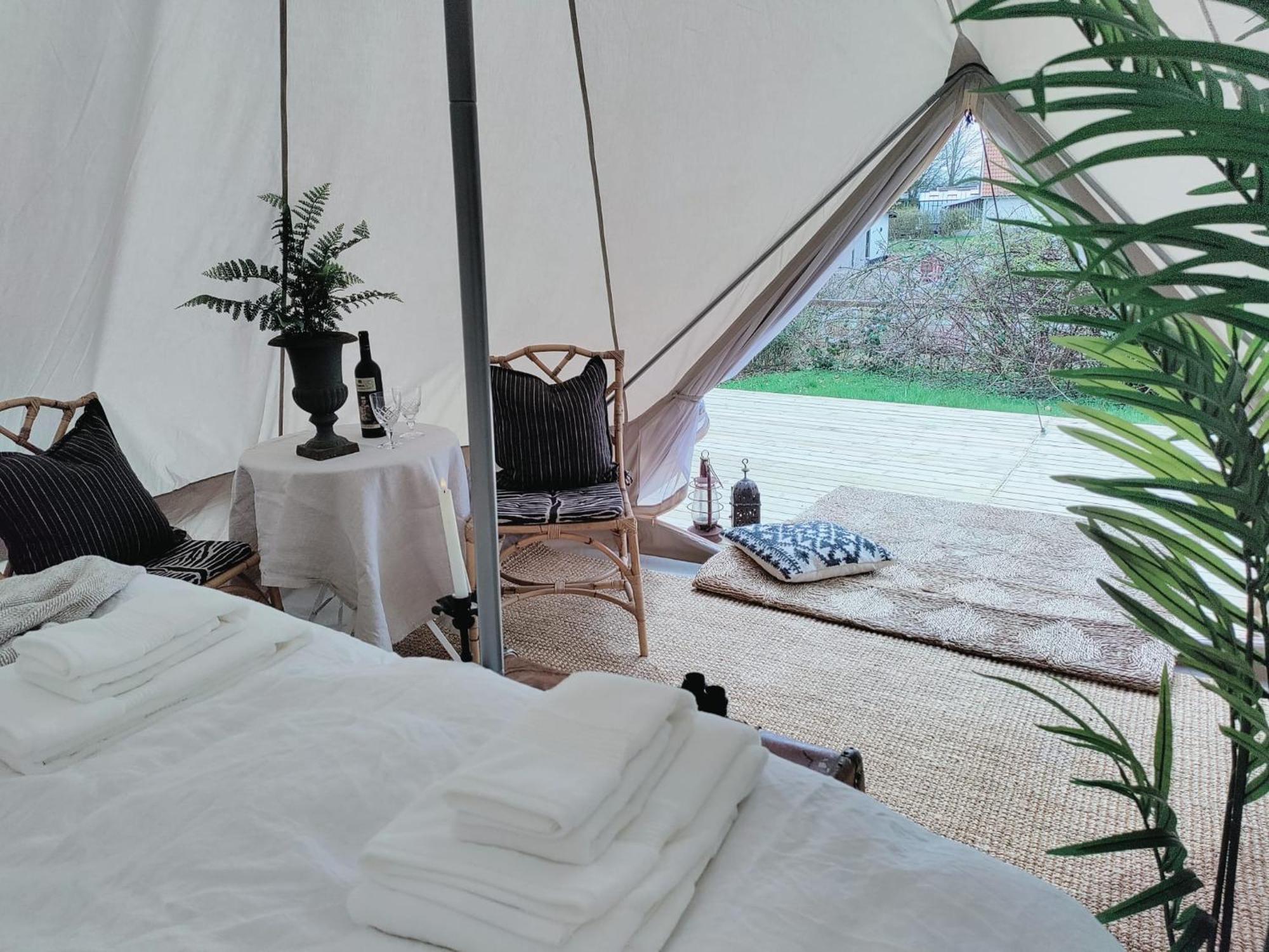 Luxury Tent With Restroom And Shower, Close To The Beach إيستاد المظهر الخارجي الصورة