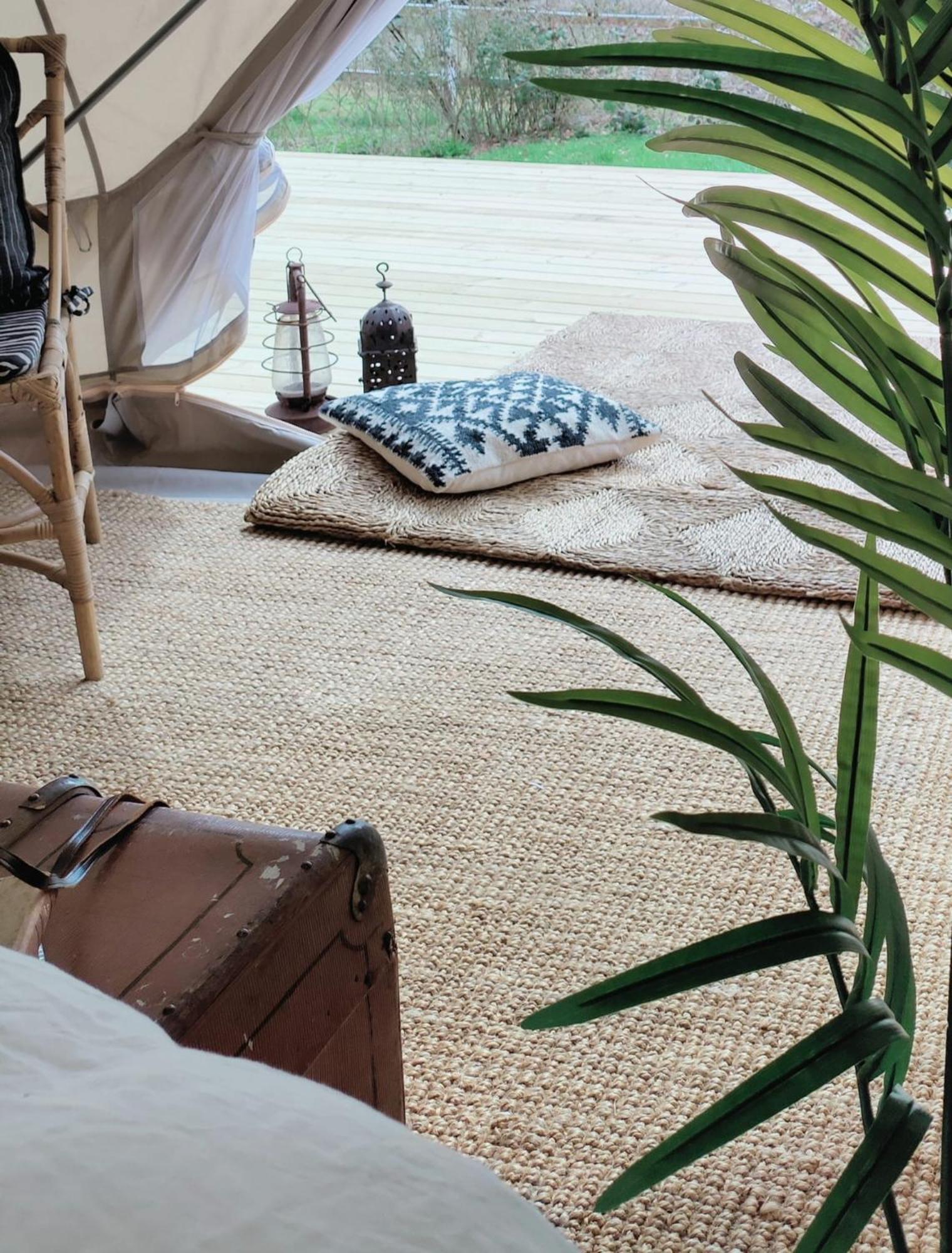Luxury Tent With Restroom And Shower, Close To The Beach إيستاد المظهر الخارجي الصورة